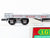 G Scale LGB 4360-DG Wilson Bros. Combined Shows Flat Car #105