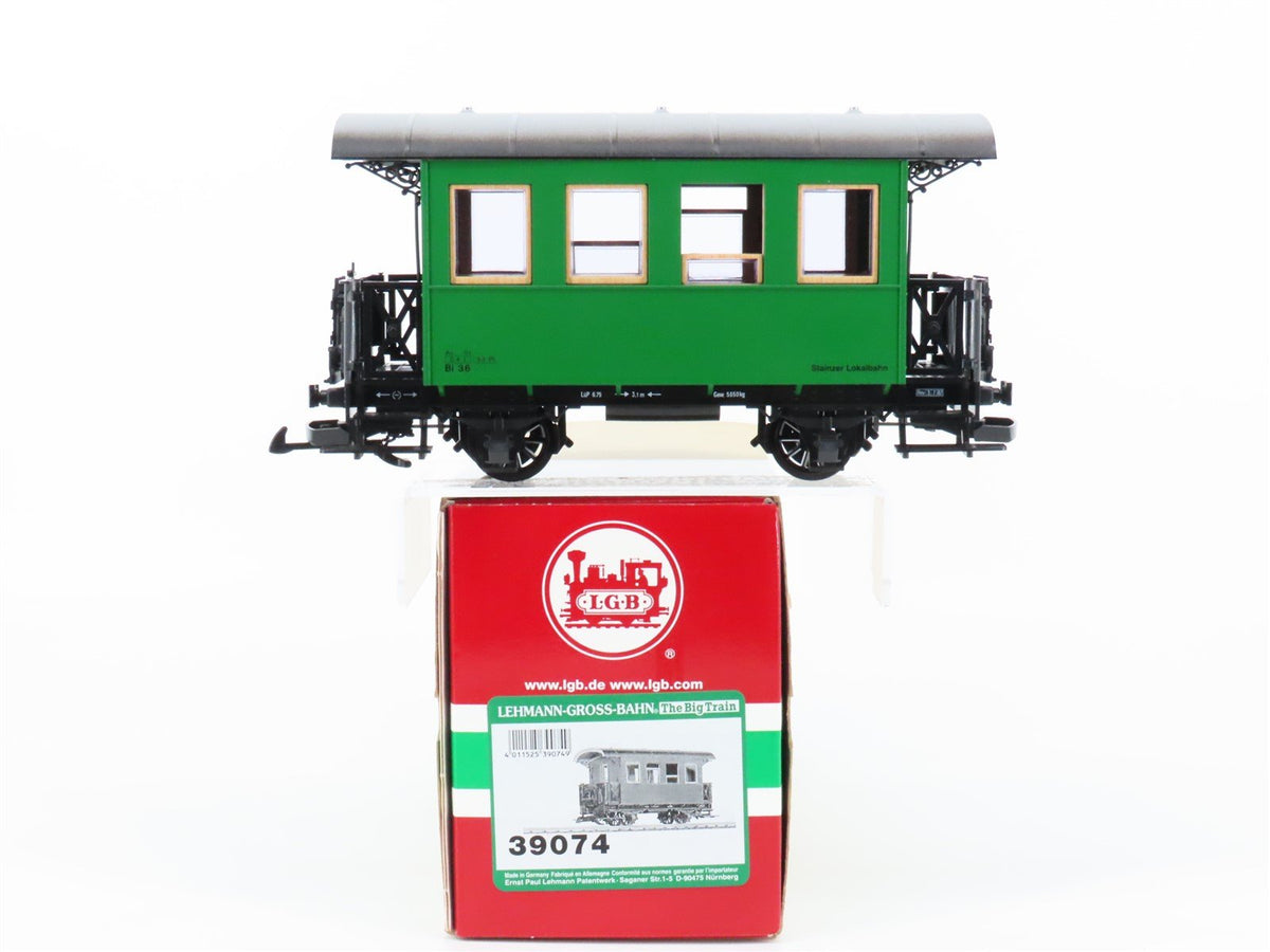 G Scale LGB 39074 Stainzer Lokalbahn Coach Passenger