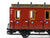 G Scale LGB 30504 Brown 4th Class Compartment Coach Passenger