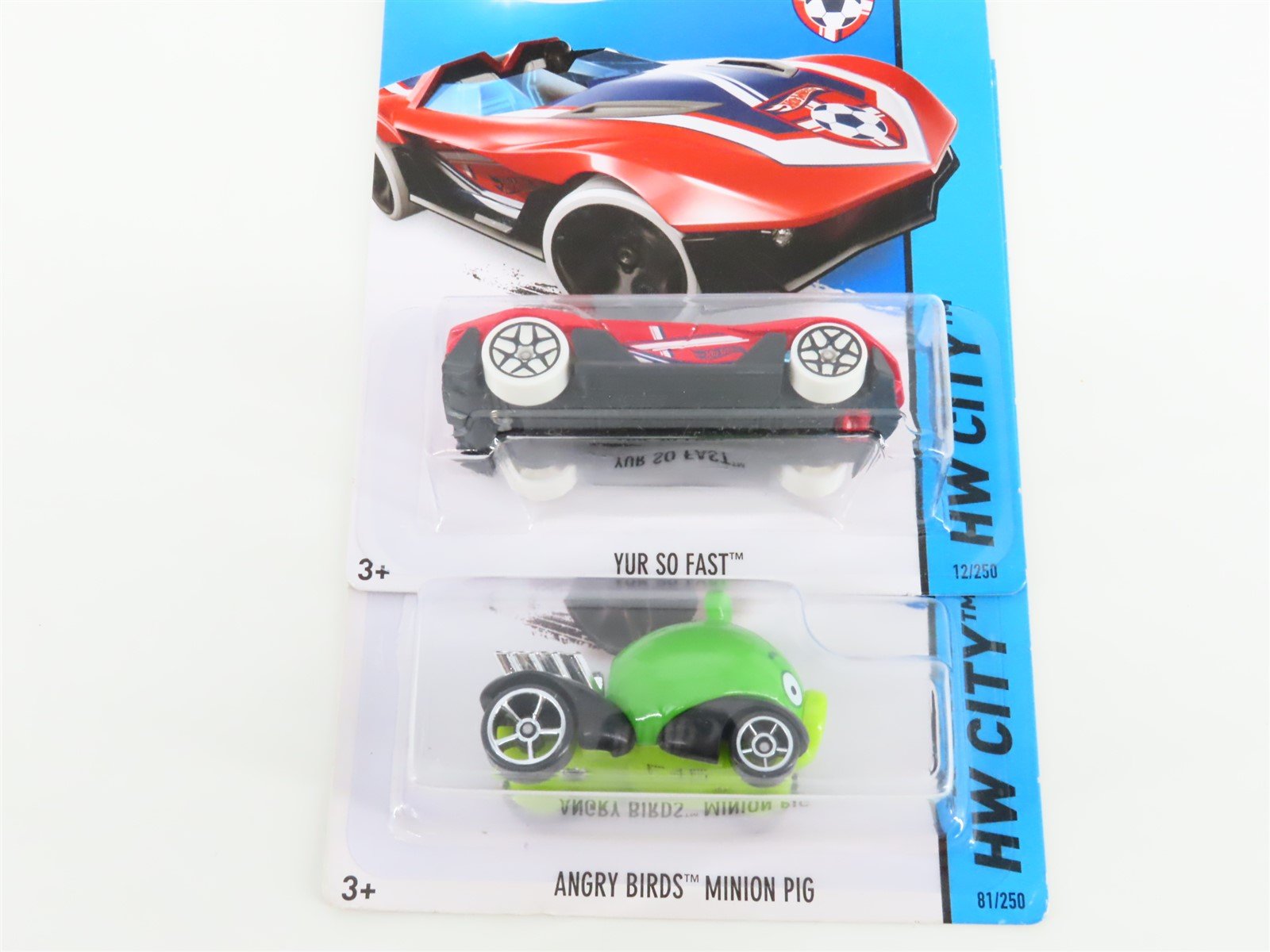 LOT of 23 Hot Wheels Angry Birds, HW City Cars and Bikes