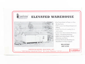 HO 1/87 Scale AMB Lineside Structures LaserKit #706 Elevated Warehouse