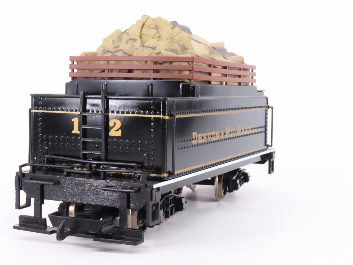 G Scale Bachman Plus Big Haulers 31499 D&amp;RGW Rio Grande 4-6-0 Steam #12 w/ Sound