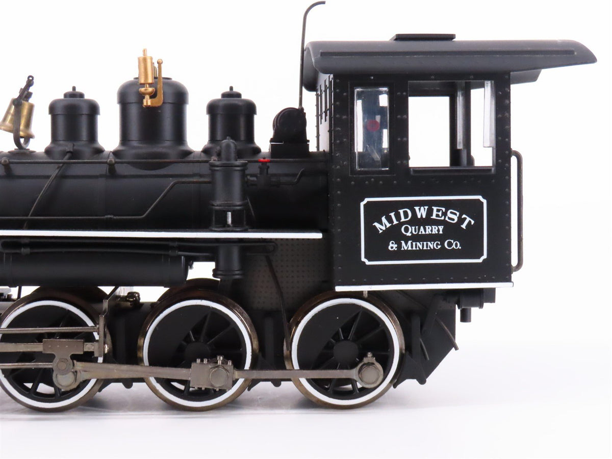 G Bachmann Big Haulers 81696 Midwest Quarry &amp; Mining 2-6-0 Mogul Steam w/ Sound