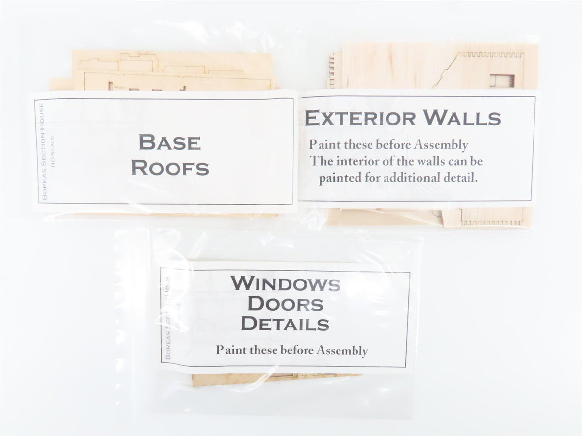 HO Scale Wild West Scale Model Builders Kit #215 Boreas Section House