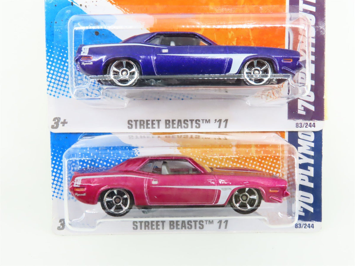 LOT of 19 Hot Wheels Street Beast 11&#39; Cars