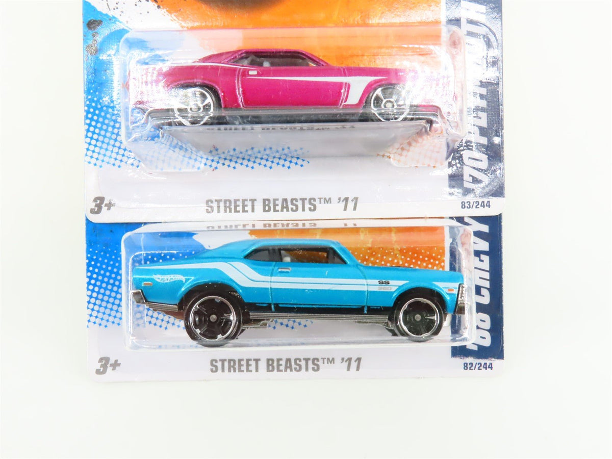 LOT of 19 Hot Wheels Street Beast 11&#39; Cars