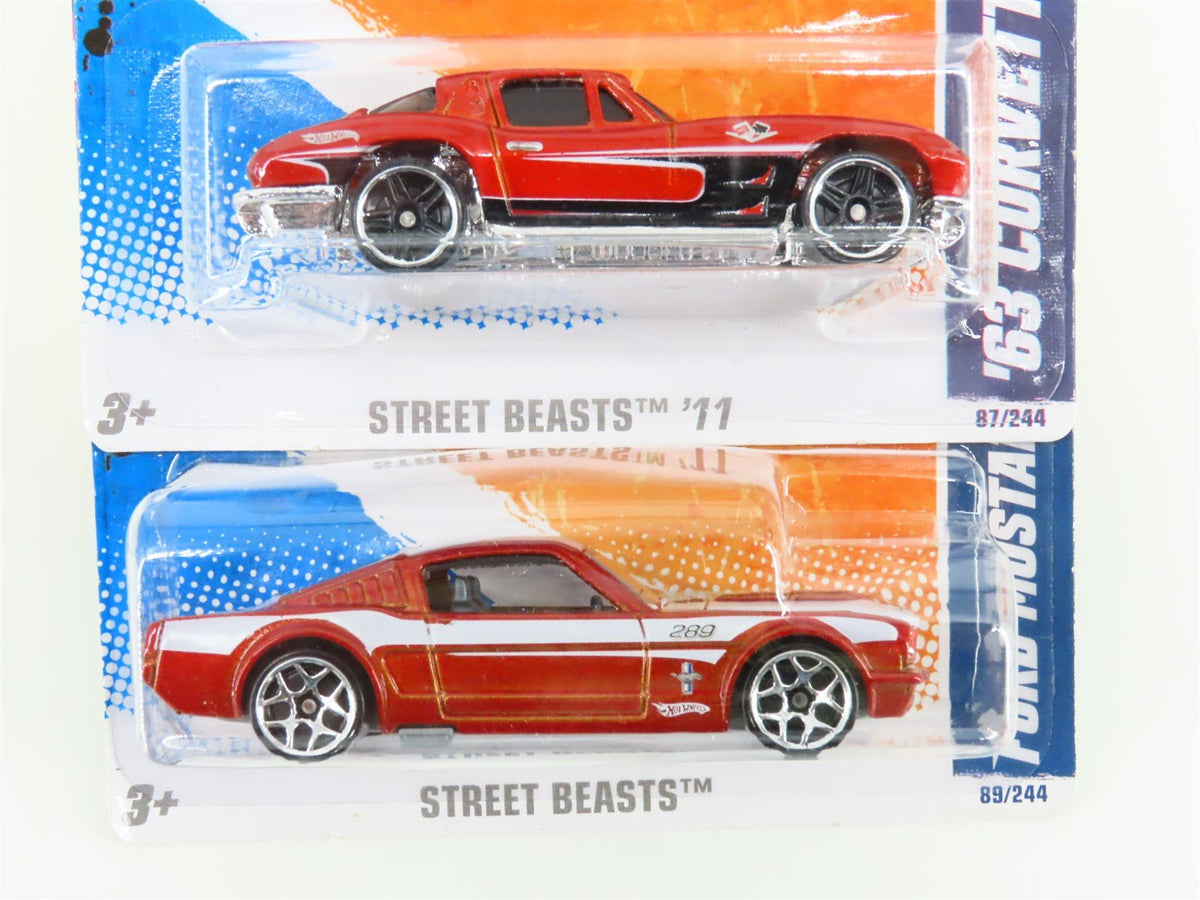 LOT of 19 Hot Wheels Street Beast 11&#39; Cars