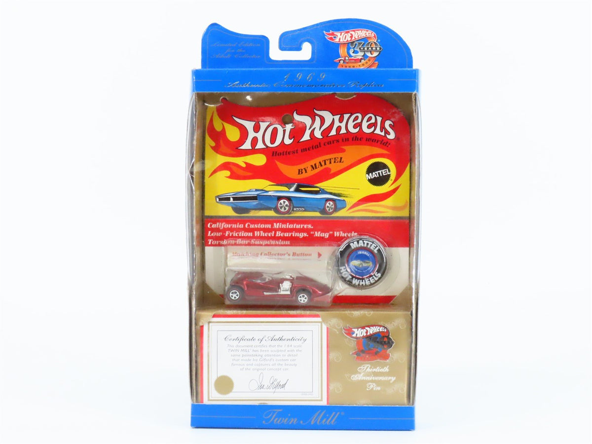 Hot Wheels 30th Anniversary Twin Mill Car w/ Button