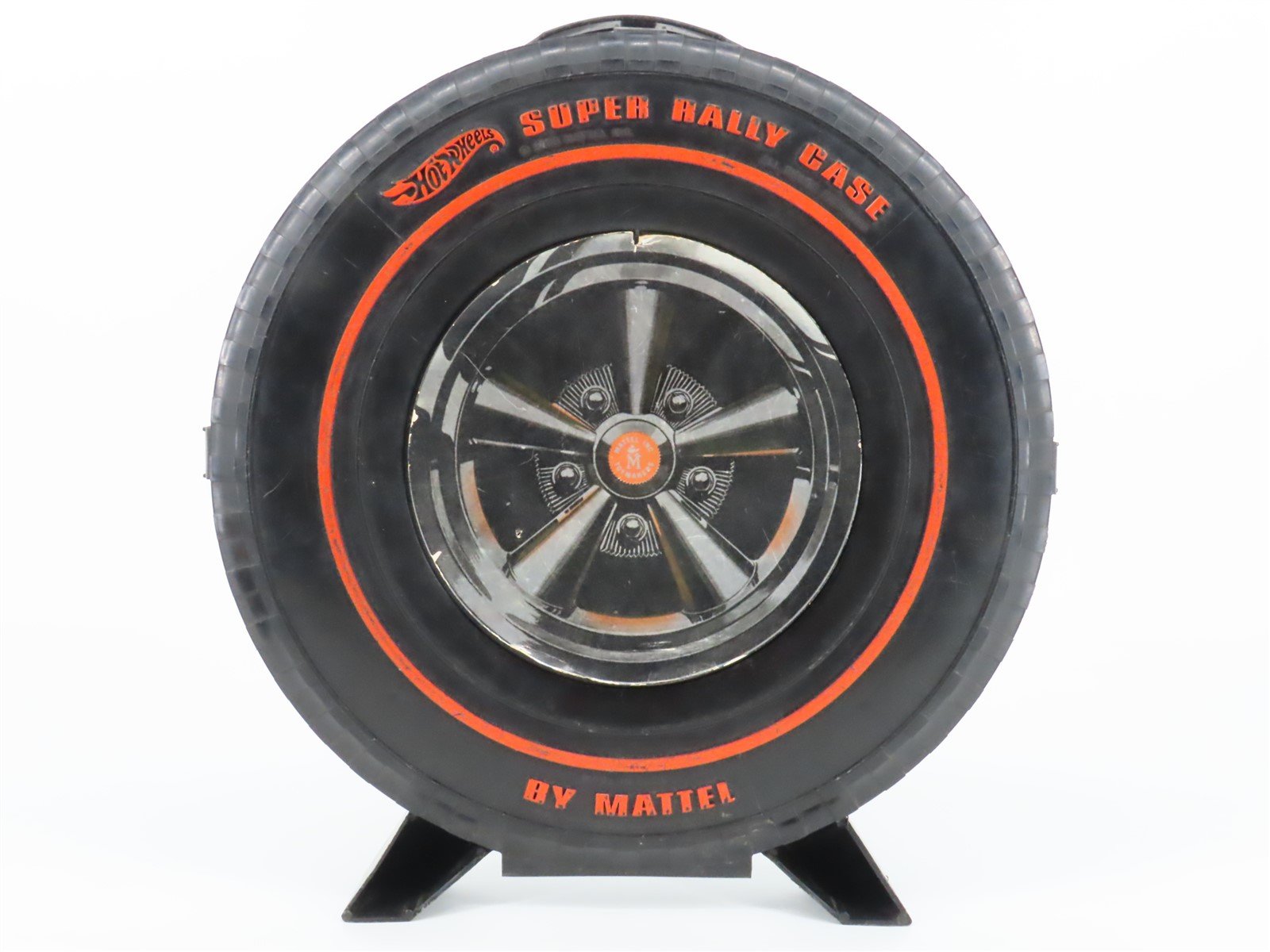 LOT of 2 1968 Hot Wheels Super Rally Case Holders by Mattel