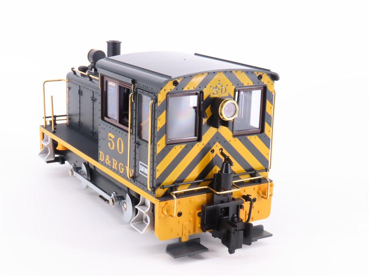 G Scale LGB 2063 D&amp;RGW Rio Grande 30-Ton Davenport Diesel Switcher #50