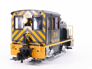 G Scale LGB 2063 D&RGW Rio Grande 30-Ton Davenport Diesel Switcher #50