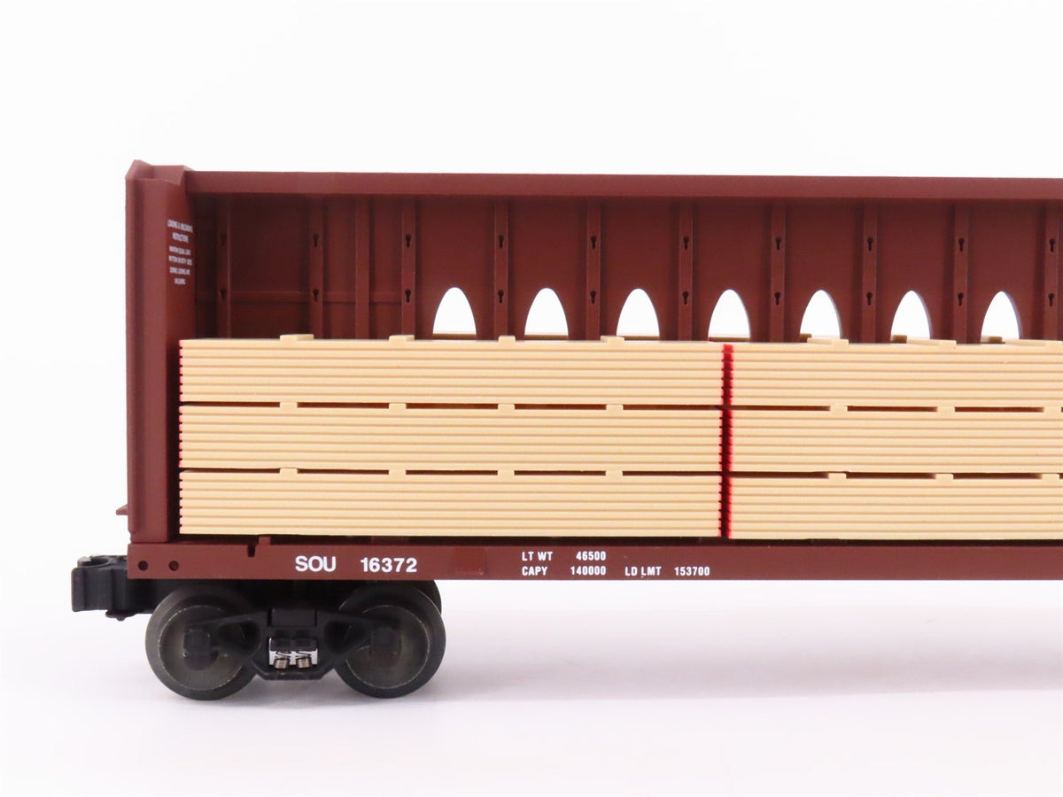 O Gauge 3-Rail Lionel 6-16372 SOU Southern I-Beam Flat Car #16372 w/ Loads