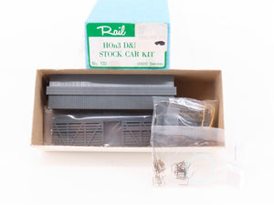 HOn3 Scale Rail Line Kit #132 D&RGW Rio Grande Railroad Stock Car