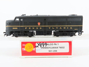 HO Scale Walthers 931-206 PRR Pennsylvania FA1 Diesel Locomotive #9600