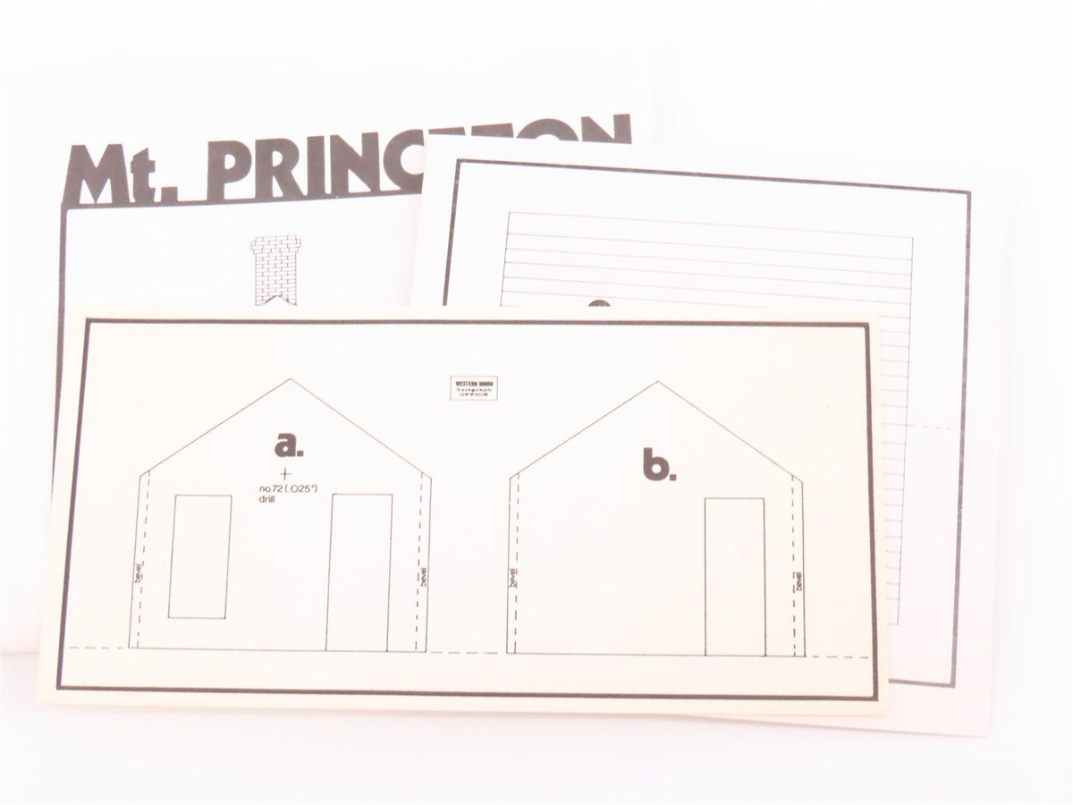 HO/HOn3 Scale The Structure Company Kit #1003 Mt Princeton Station