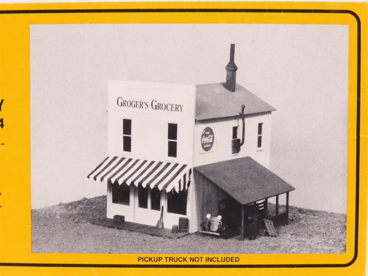 HO 1/87 Scale Micro Engineering Company Kit #70-604 Groger&#39;s Grocery