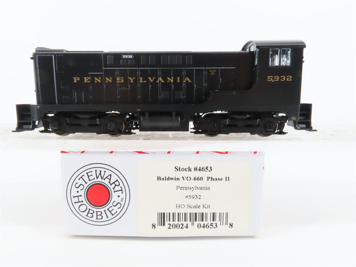 HO Scale Stewart 4653 PRR Pennsylvania Baldwin VO-660 Diesel Locomotive #5932