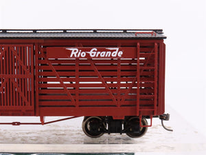 On30 Scale Bachmann Spectrum 27599 D&RGW Rio Grande Stock Car - Custom Decals