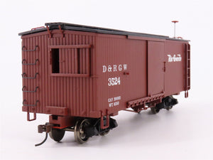 On30 Scale Bachmann Spectrum 27018 D&RGW Rio Grande Single Door Box Car #3524