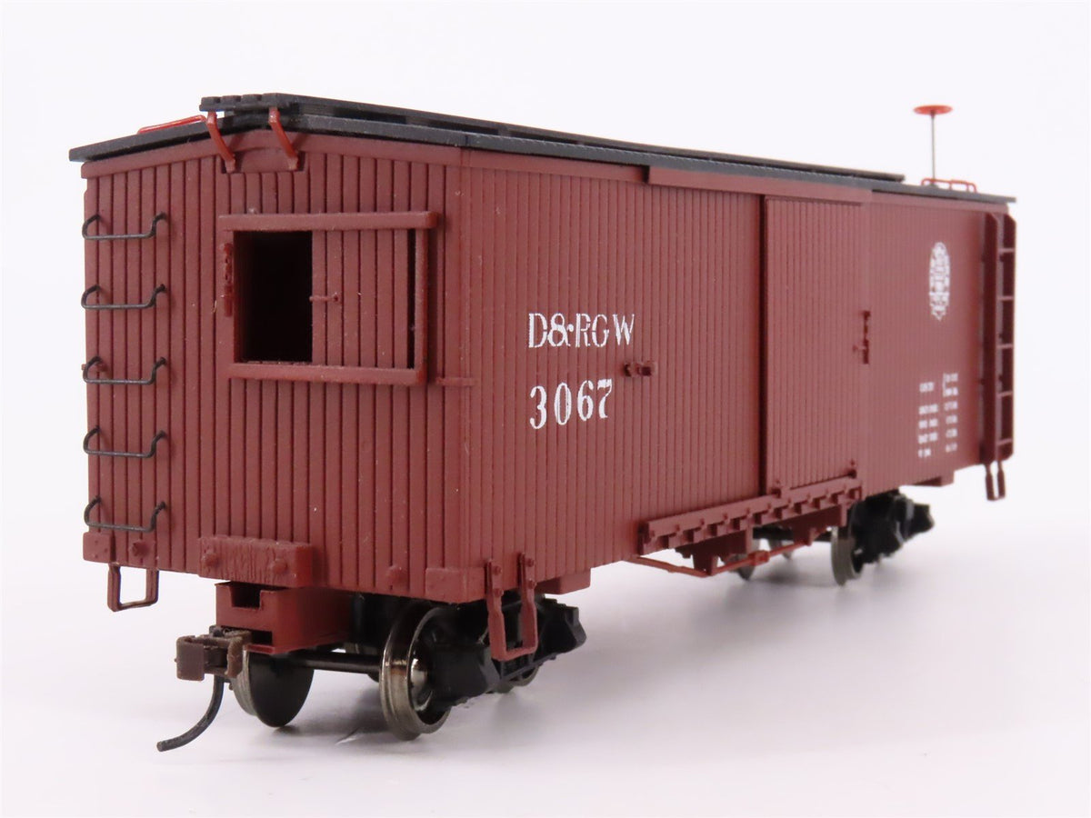 On30 Scale Bachmann Spectrum 27099 D&amp;RGW Rio Grande Box Car #3067 -Custom Decals