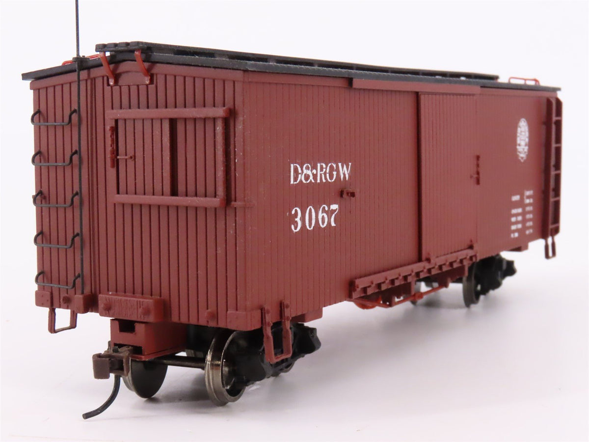 On30 Scale Bachmann Spectrum 27099 D&amp;RGW Rio Grande Box Car #3067 -Custom Decals