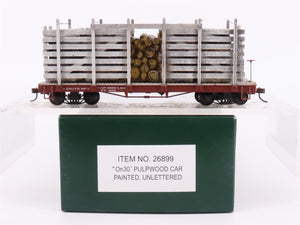 On30 Scale Bachmann Spectrum 26899 Unlettered Pulpwood Car