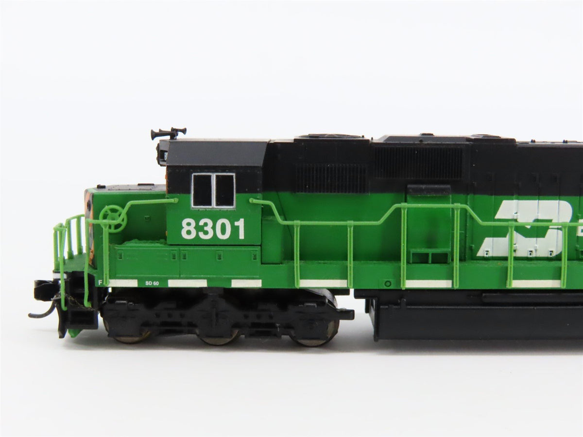 N Scale Atlas 49002 BN Burlington Northern SD60 Diesel Locomotive #8301