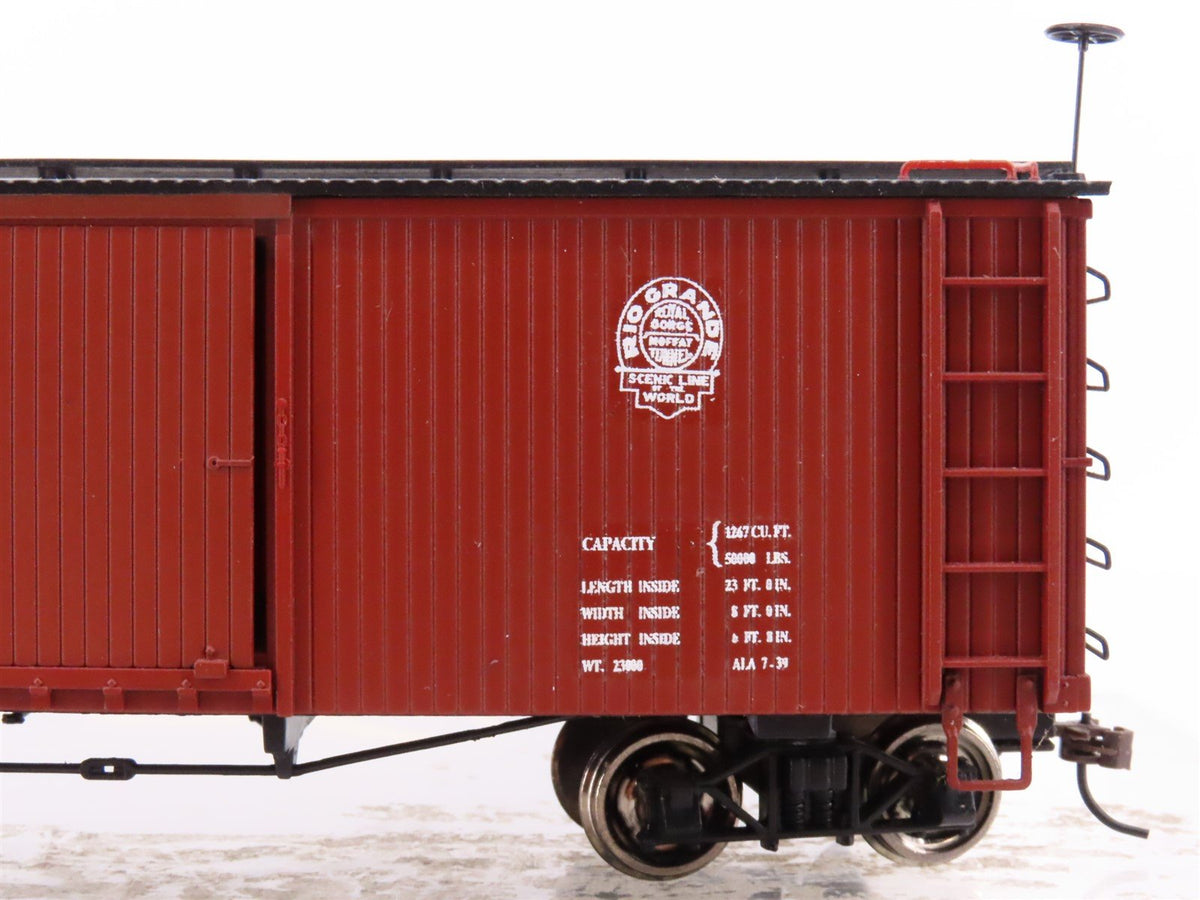 On30 Scale Bachmann Spectrum 27099 D&amp;RGW Rio Grande Box Car #3824 -Custom Decals