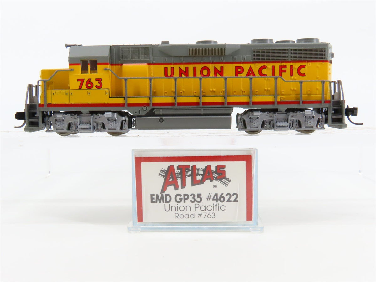 N Scale Atlas 4622 UP Union Pacific GP35 Diesel Locomotive #763