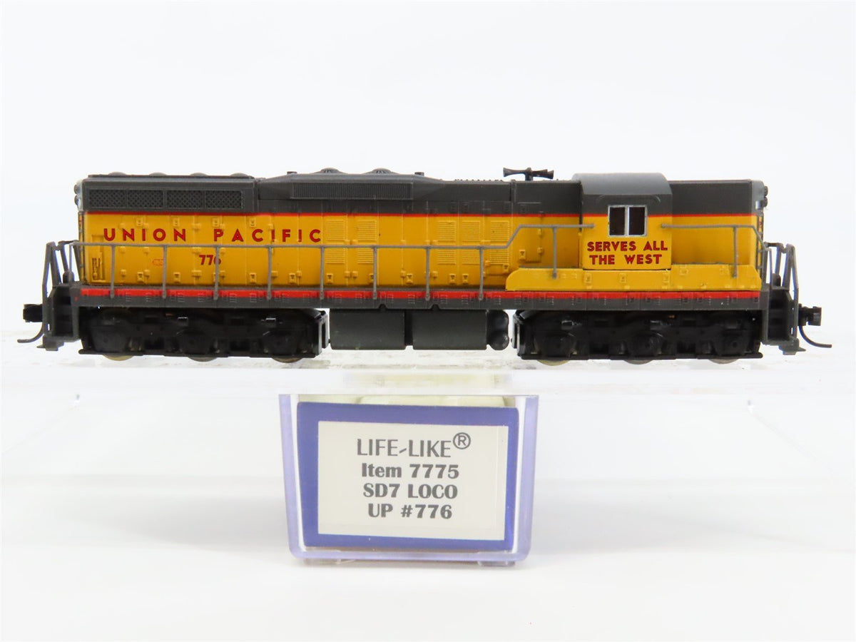 N Scale Life-Like 7775 UP Union Pacific SD7 Diesel Locomotive #776