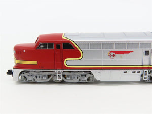 N Scale Life-Like 7485 ATSF Santa Fe Erie Built A Diesel Locomotive #90L