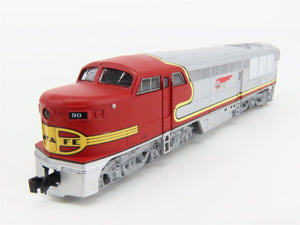 N Scale Life-Like 7485 ATSF Santa Fe Erie Built A Diesel Locomotive #90L