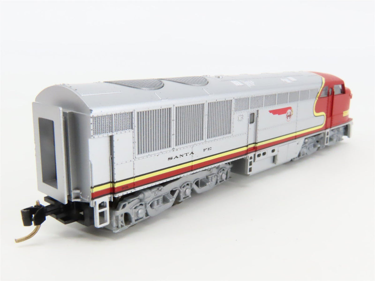 N Scale Life-Like 7485 ATSF Santa Fe Erie Built A Diesel Locomotive #90L