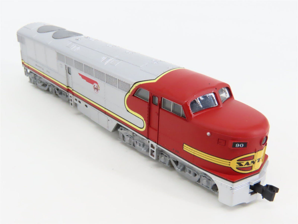 N Scale Life-Like 7485 ATSF Santa Fe Erie Built A Diesel Locomotive #90L