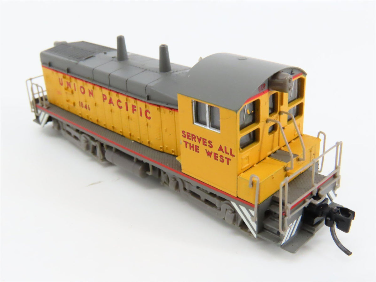 N Scale Life-Like 7898 UP Union Pacific SW9/1200 Diesel Locomotive #1846