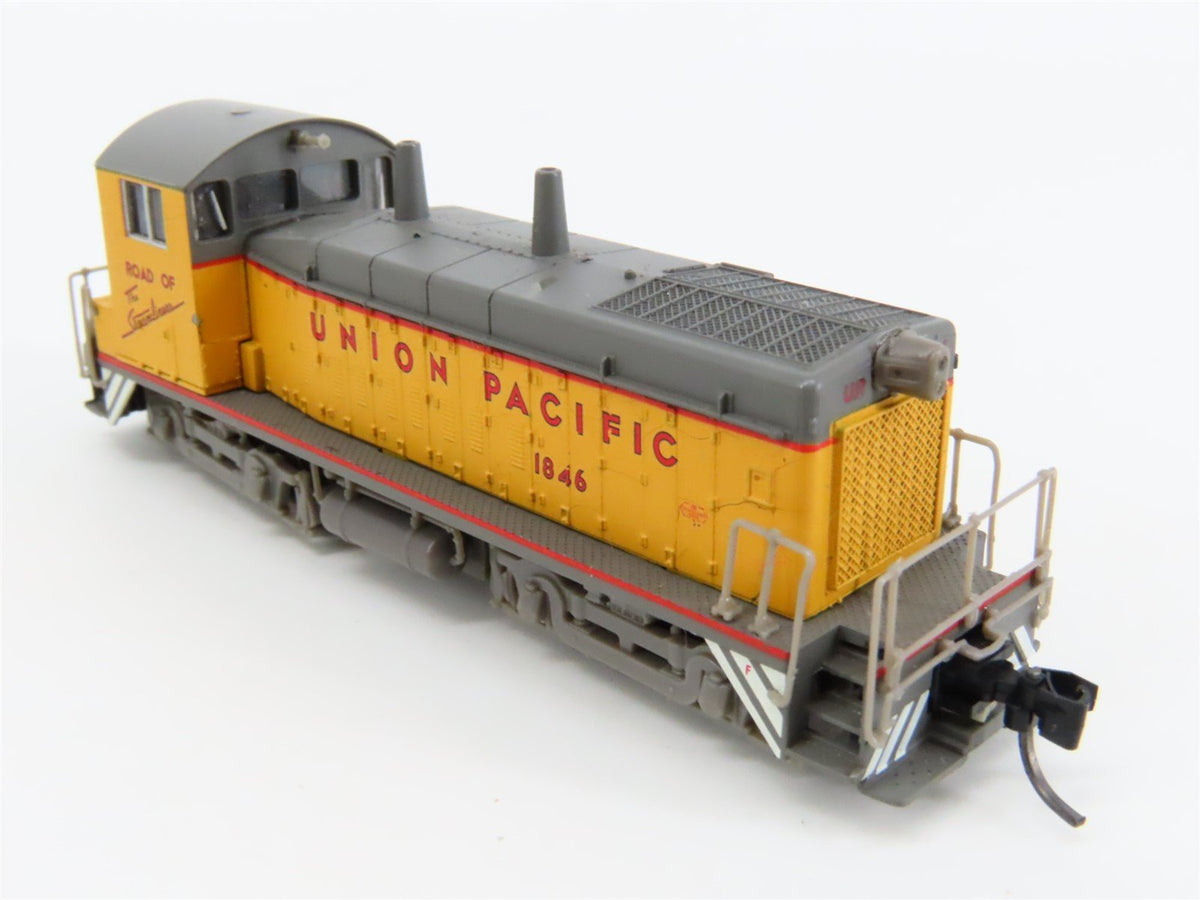 N Scale Life-Like 7898 UP Union Pacific SW9/1200 Diesel Locomotive #1846