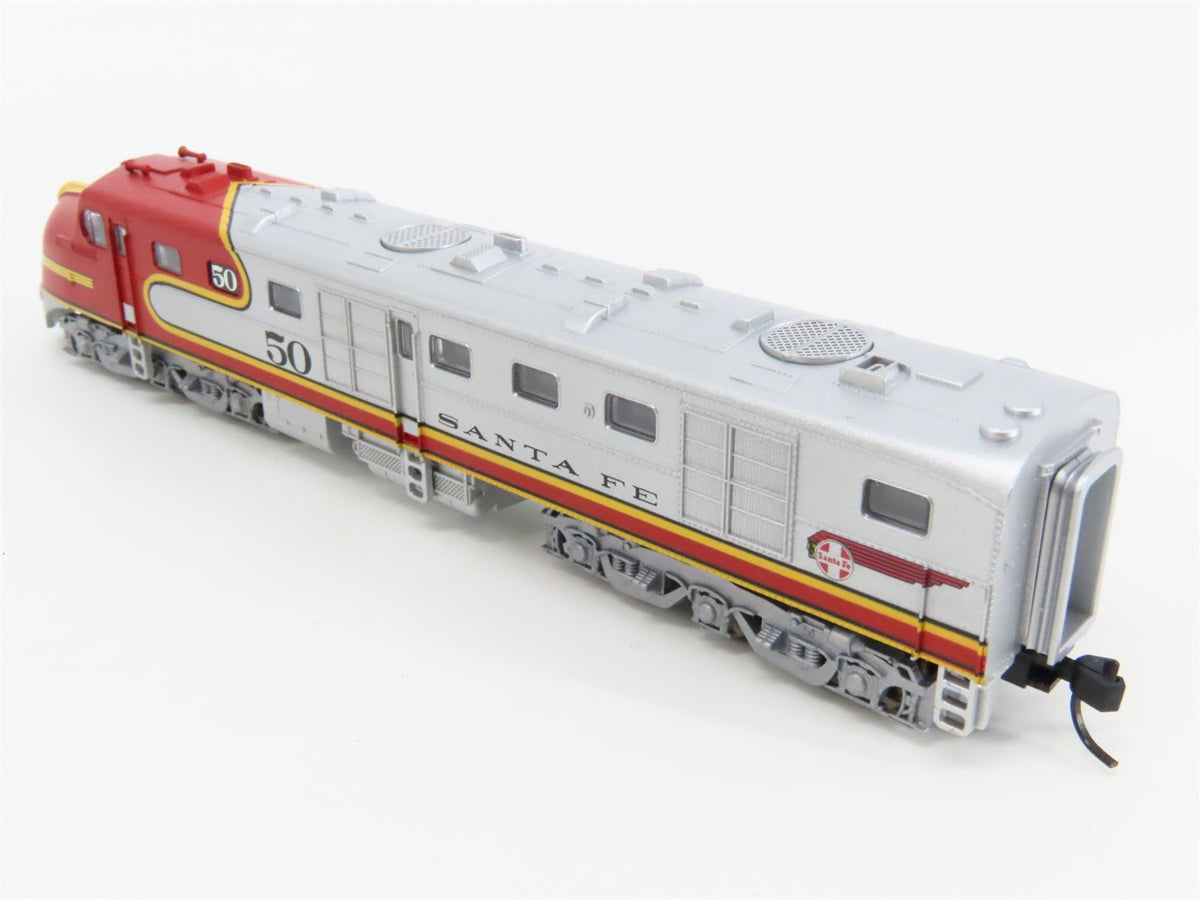 N Scale Life-Like/Walthers 7701 ATSF Santa Fe DL109 Diesel Locomotive #50