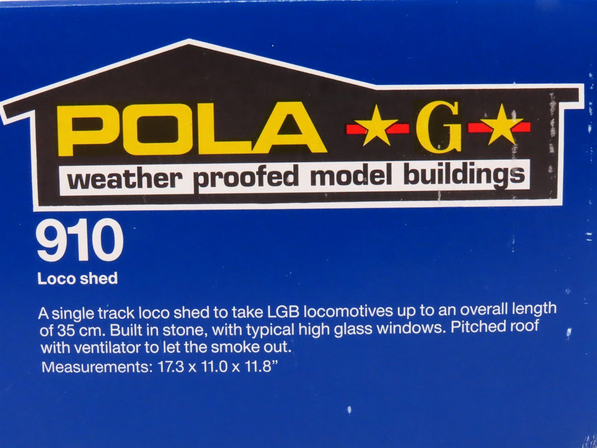 G 1/22.5 Scale POLA Kit #910 Single Track Locomotive Shed