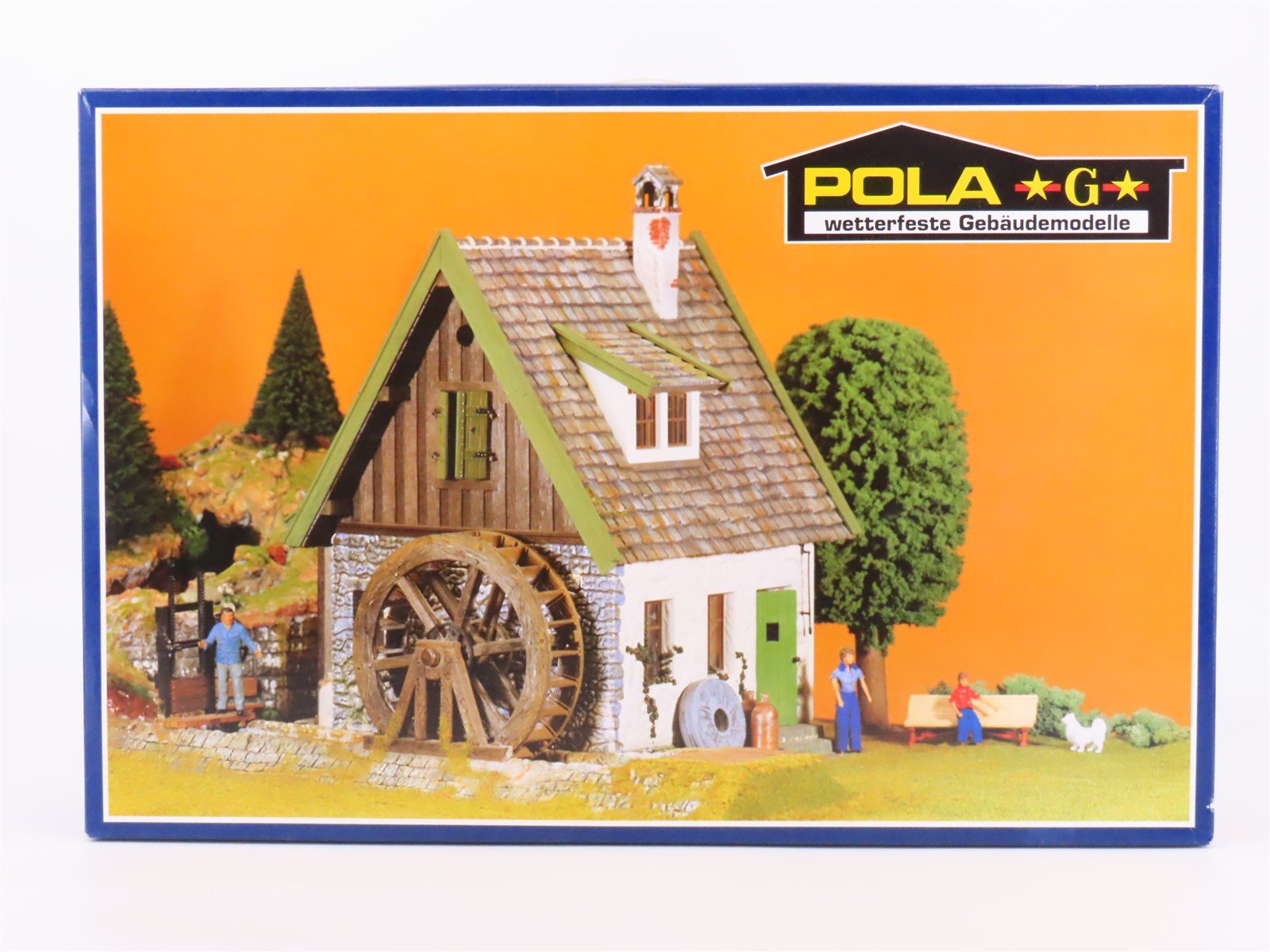 G 1/22.5 Scale POLA Kit #935 Operating Water Mill