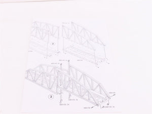 G 1/22.5 Scale LGB Kit #50610 Arched Steel Bridge