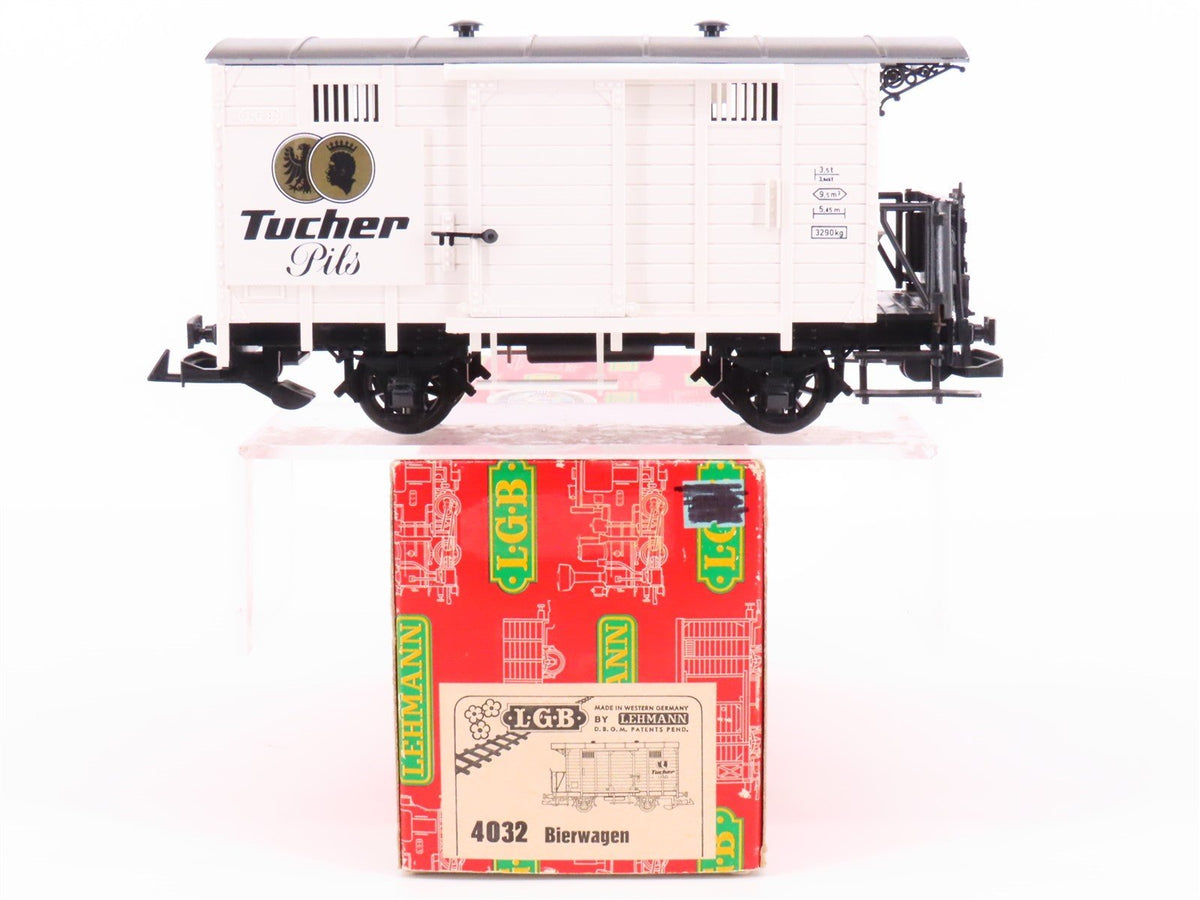 G Scale LGB 4032 &quot;Tucher Pils&quot; Beer Car