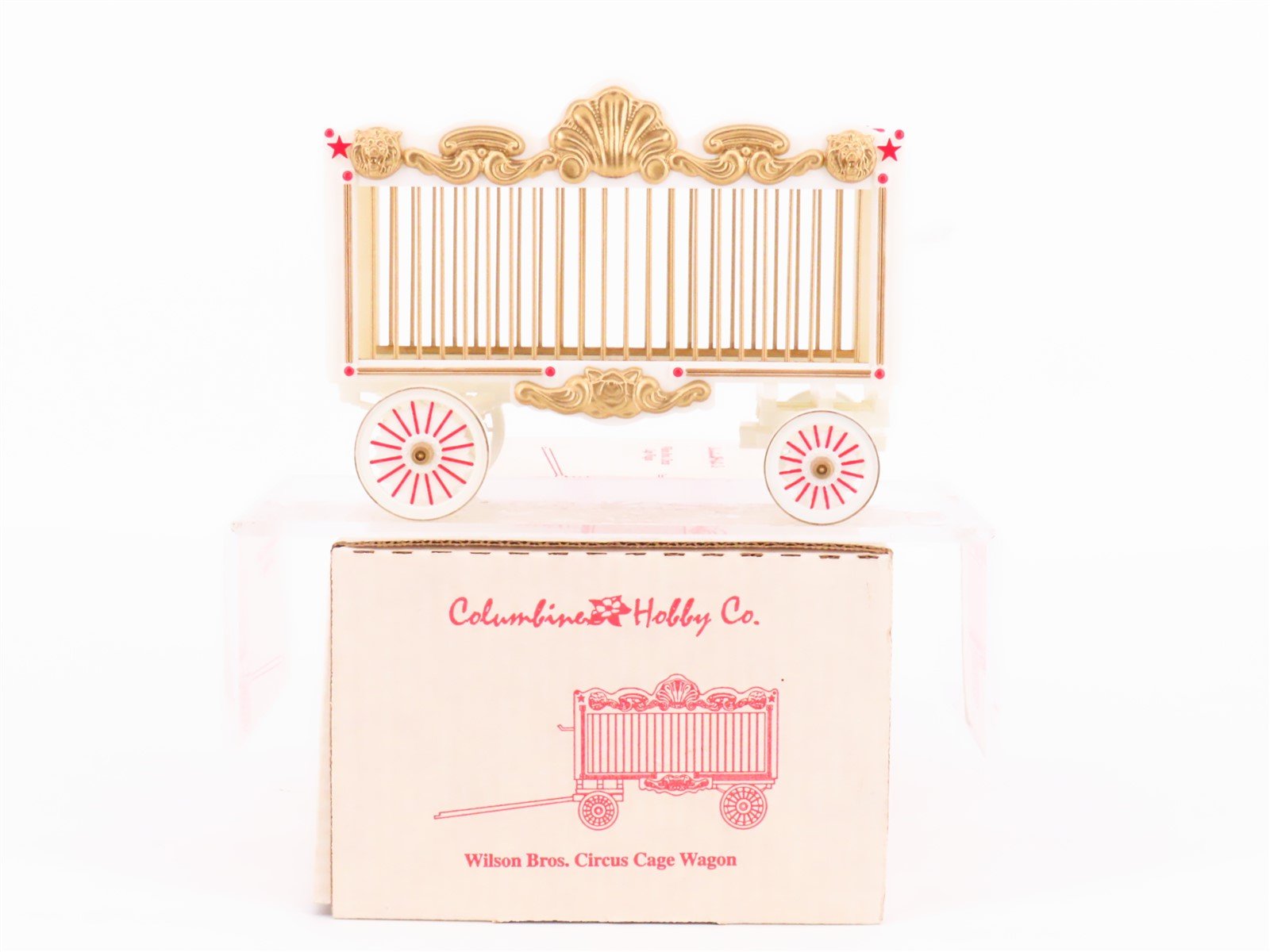 G Scale Columbine Hobby Wilson Bros. Circus Cage Wagon