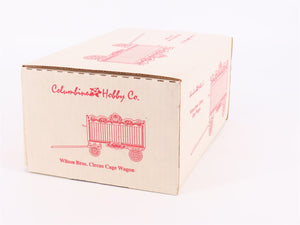 G Scale Columbine Hobby Wilson Bros. Circus Cage Wagon