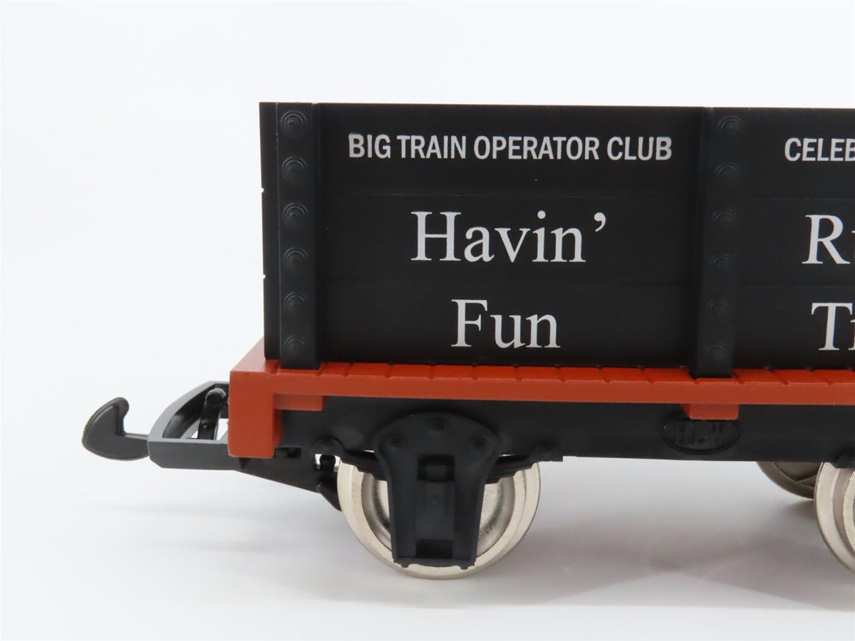 G Scale Hartland HLW BTO Club 30 Years Diesel Switcher &amp; Gondolas Set