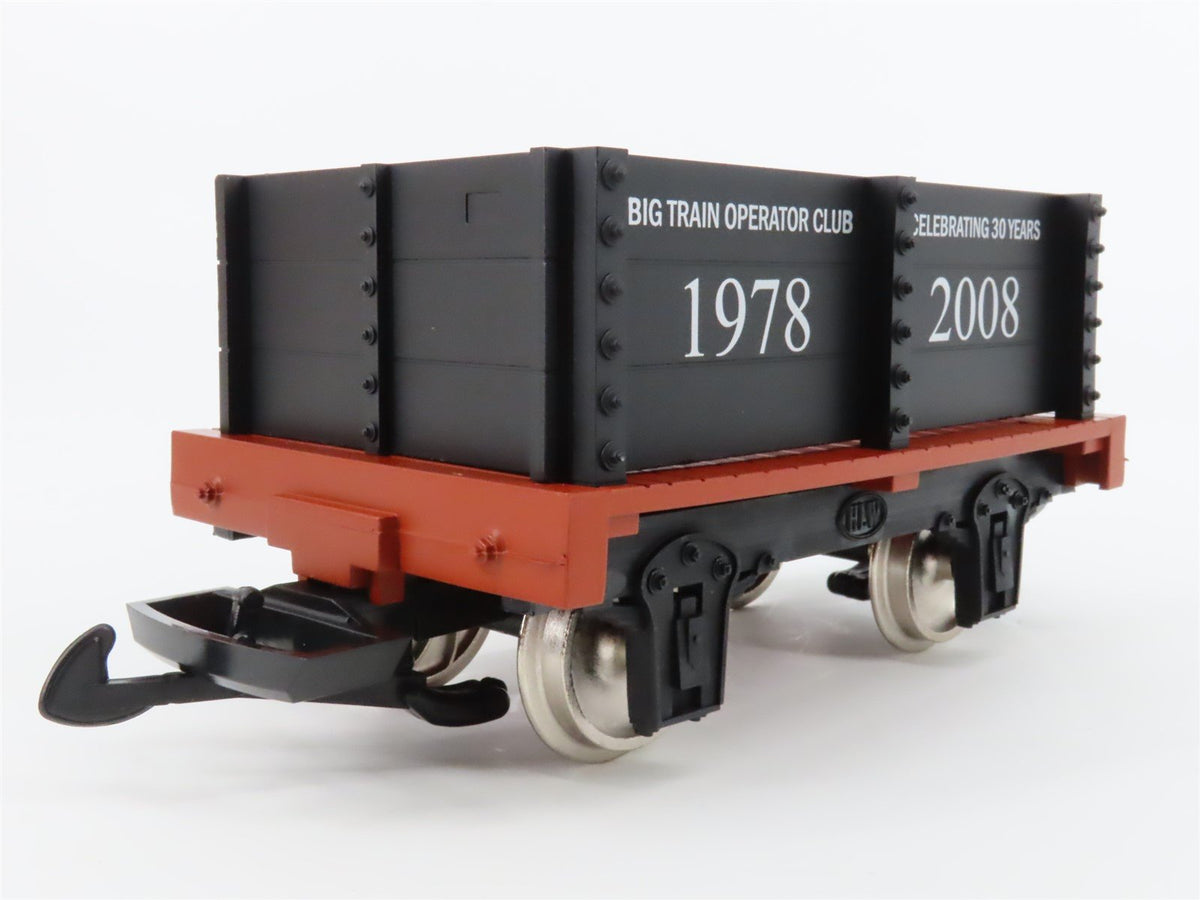 G Scale Hartland HLW BTO Club 30 Years Diesel Switcher &amp; Gondolas Set