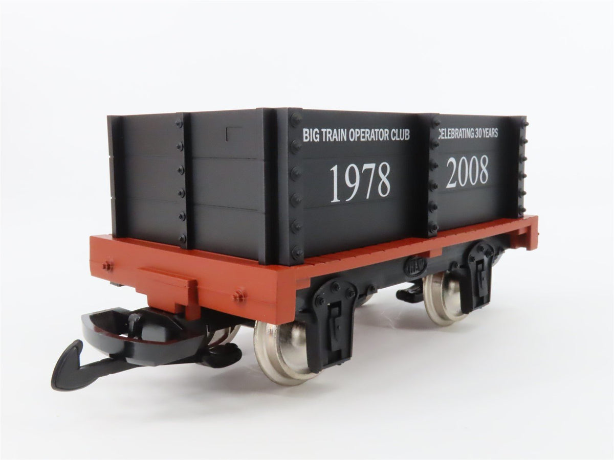 G Scale Hartland HLW BTO Club 30 Years Diesel Switcher &amp; Gondolas Set