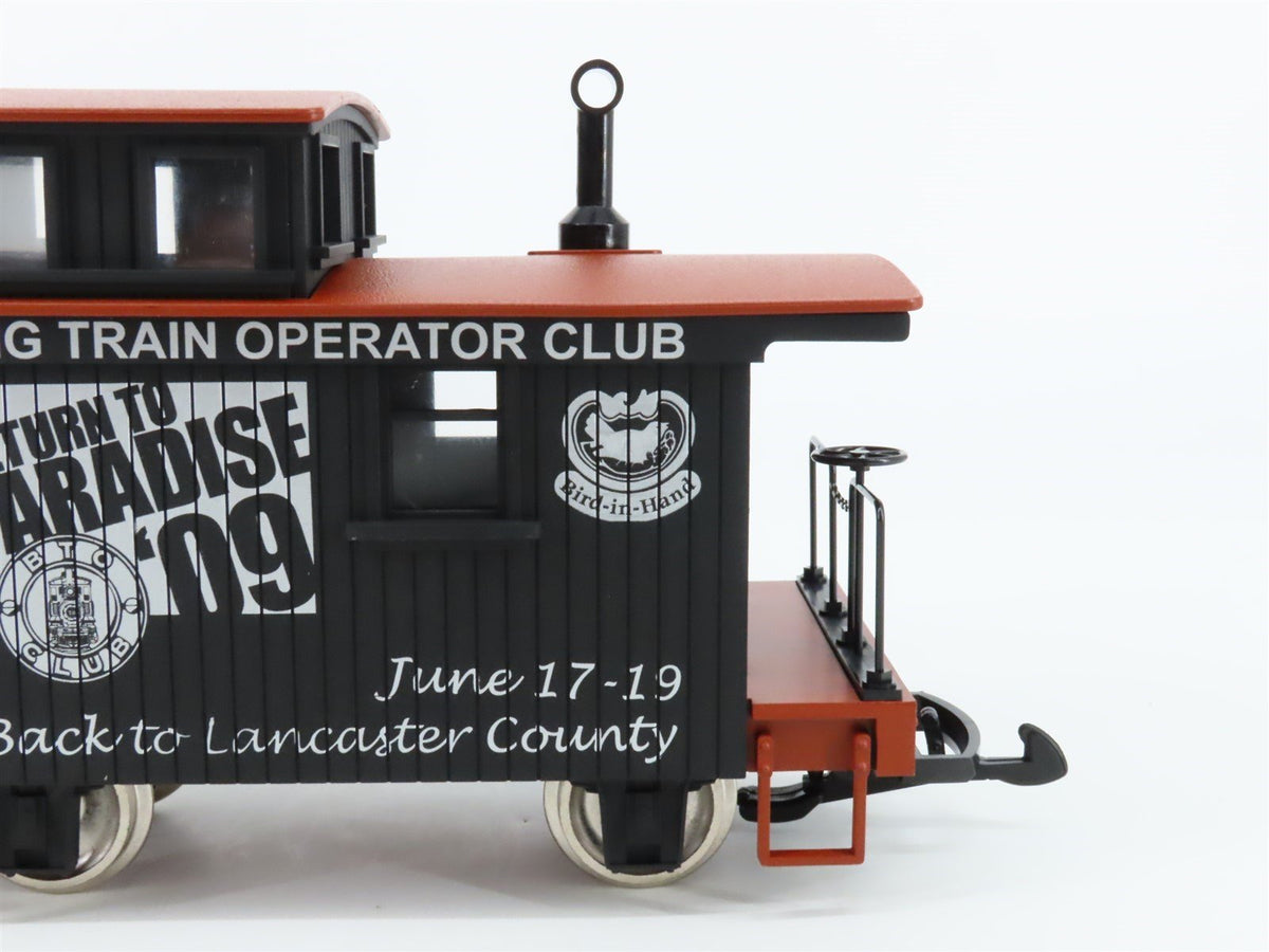 G Scale Hartland HLW #BTO 2009 &quot;Return to Paradise&quot; Caboose &amp; Tank Car Set