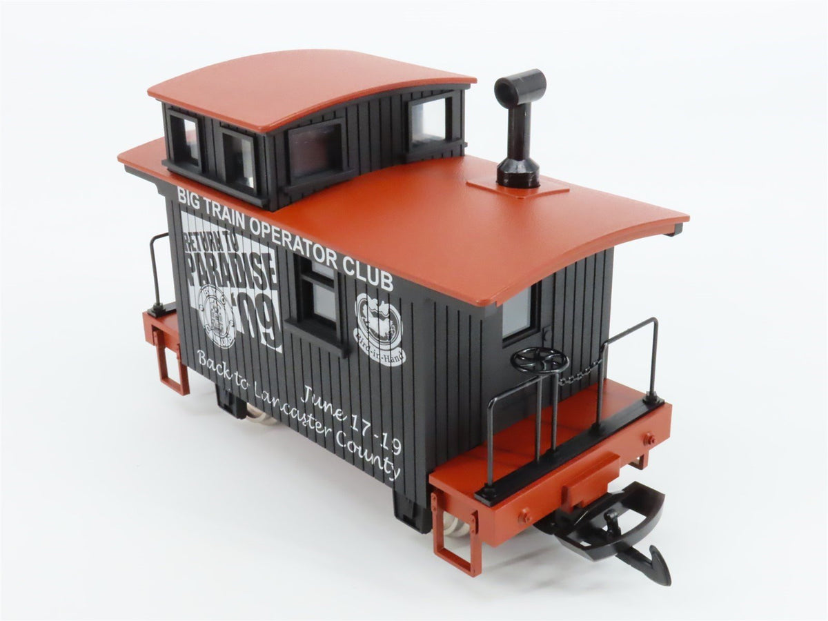 G Scale Hartland HLW #BTO 2009 &quot;Return to Paradise&quot; Caboose &amp; Tank Car Set