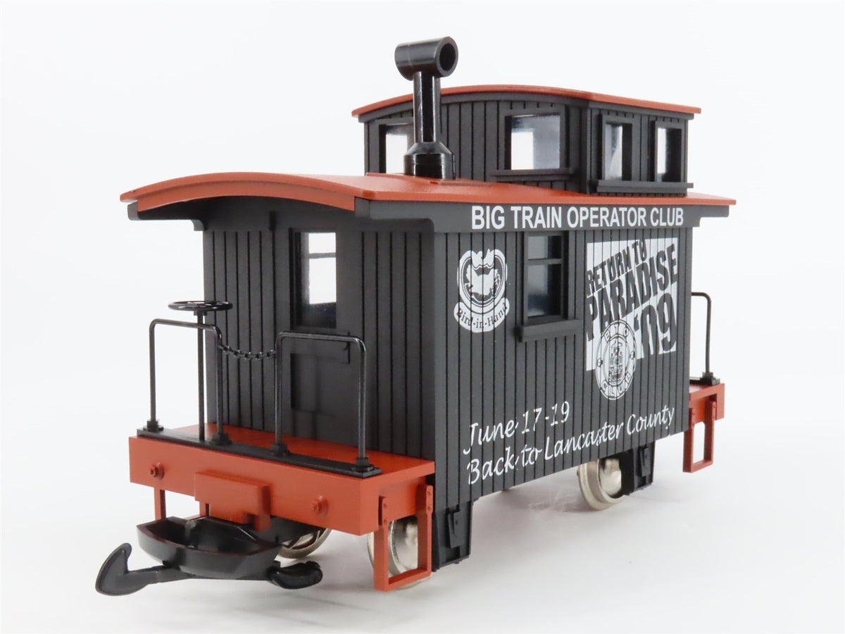 G Scale Hartland HLW #BTO 2009 &quot;Return to Paradise&quot; Caboose &amp; Tank Car Set