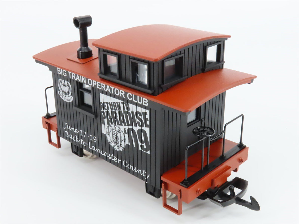 G Scale Hartland HLW #BTO 2009 &quot;Return to Paradise&quot; Caboose &amp; Tank Car Set